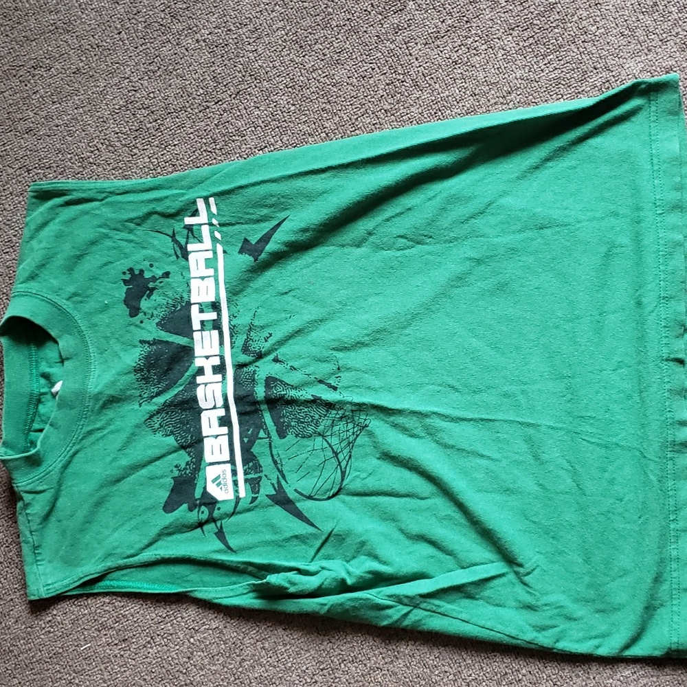 Boys Adidas athletic tank